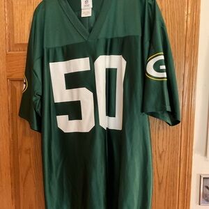 Green Bay Packers Men’s XL Hawk #50 Jersey